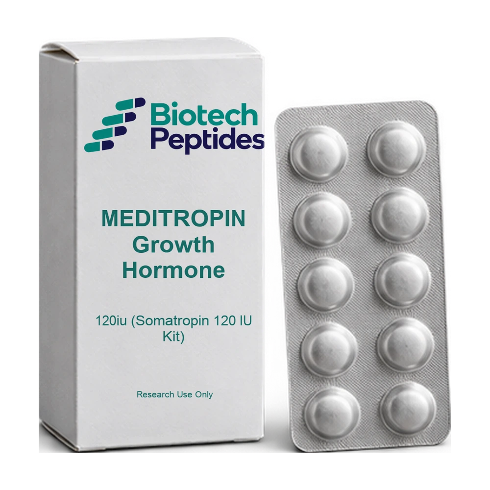MEDITROPIN Growth Hormone 120iu (Somatropin 120 IU Kit) — Biotech Peptides