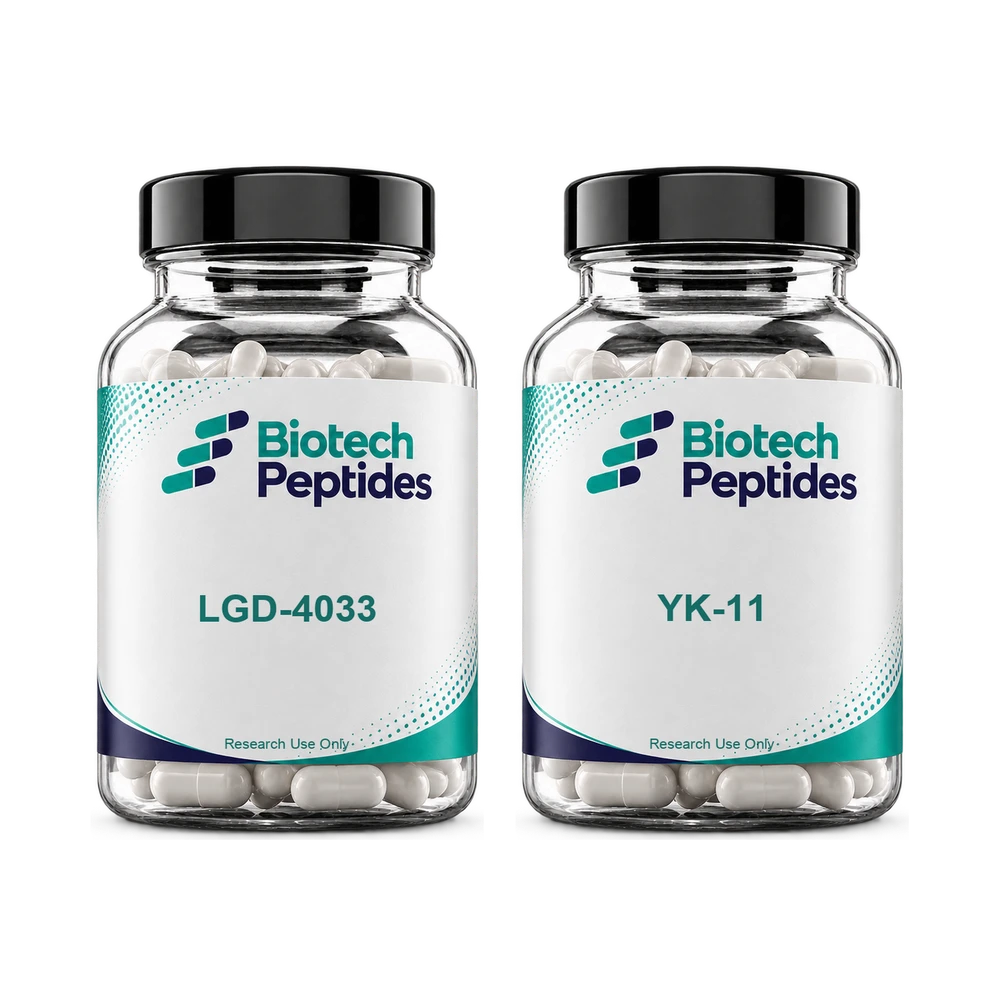 LGD-4033 and YK-11 Stack — Biotech Peptides