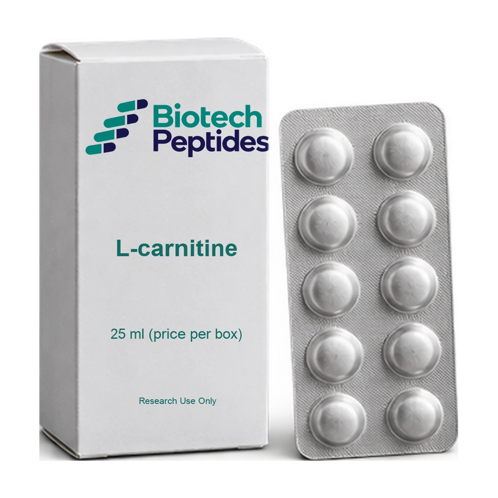 L-carnitine 25 ml (price per box) — Biotech Peptides