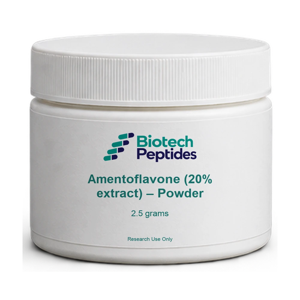 Amentoflavone (20% extract) – Powder, 2.5 grams — Biotech Peptides