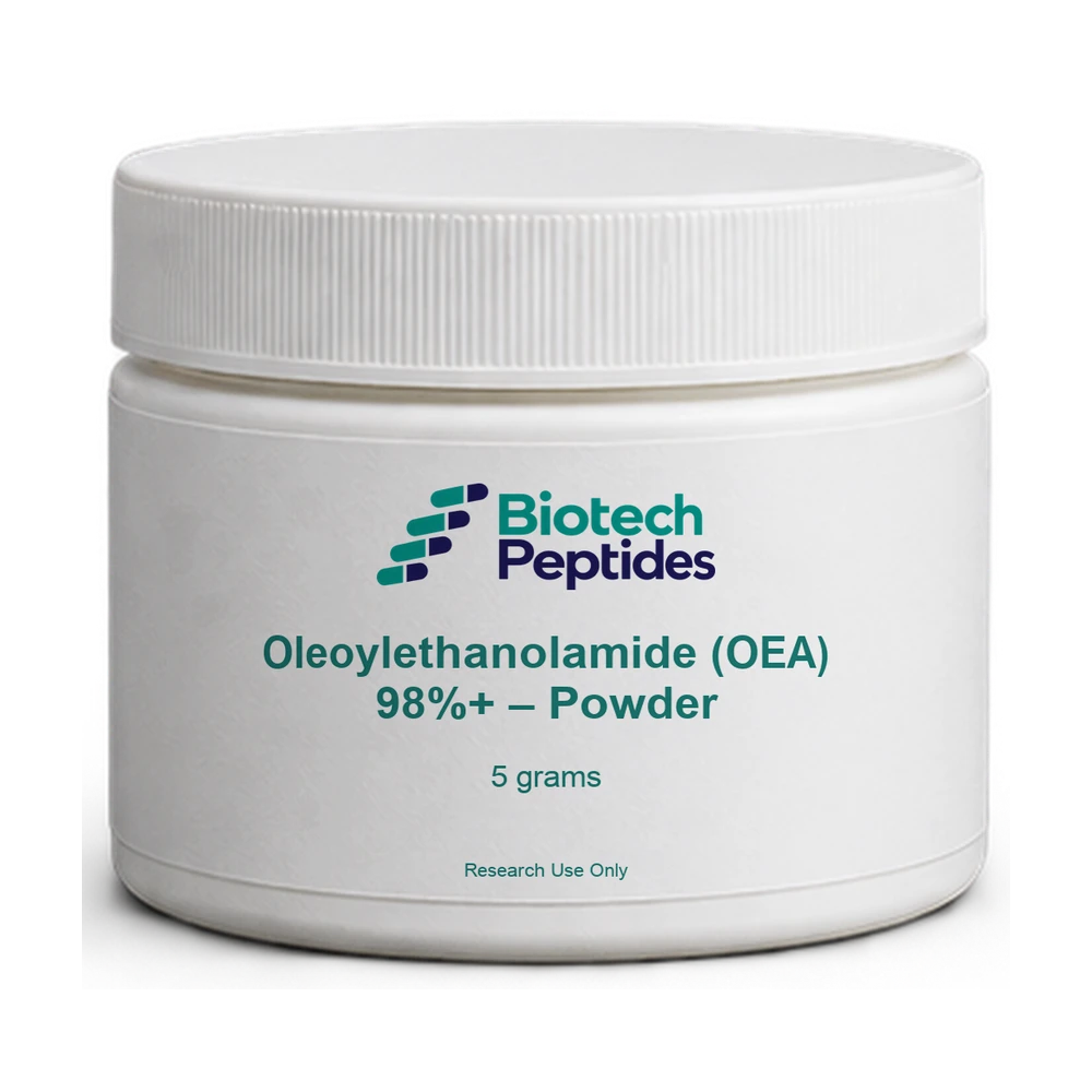 Oleoylethanolamide (OEA) 98%+ – Powder, 5 grams — Biotech Peptides