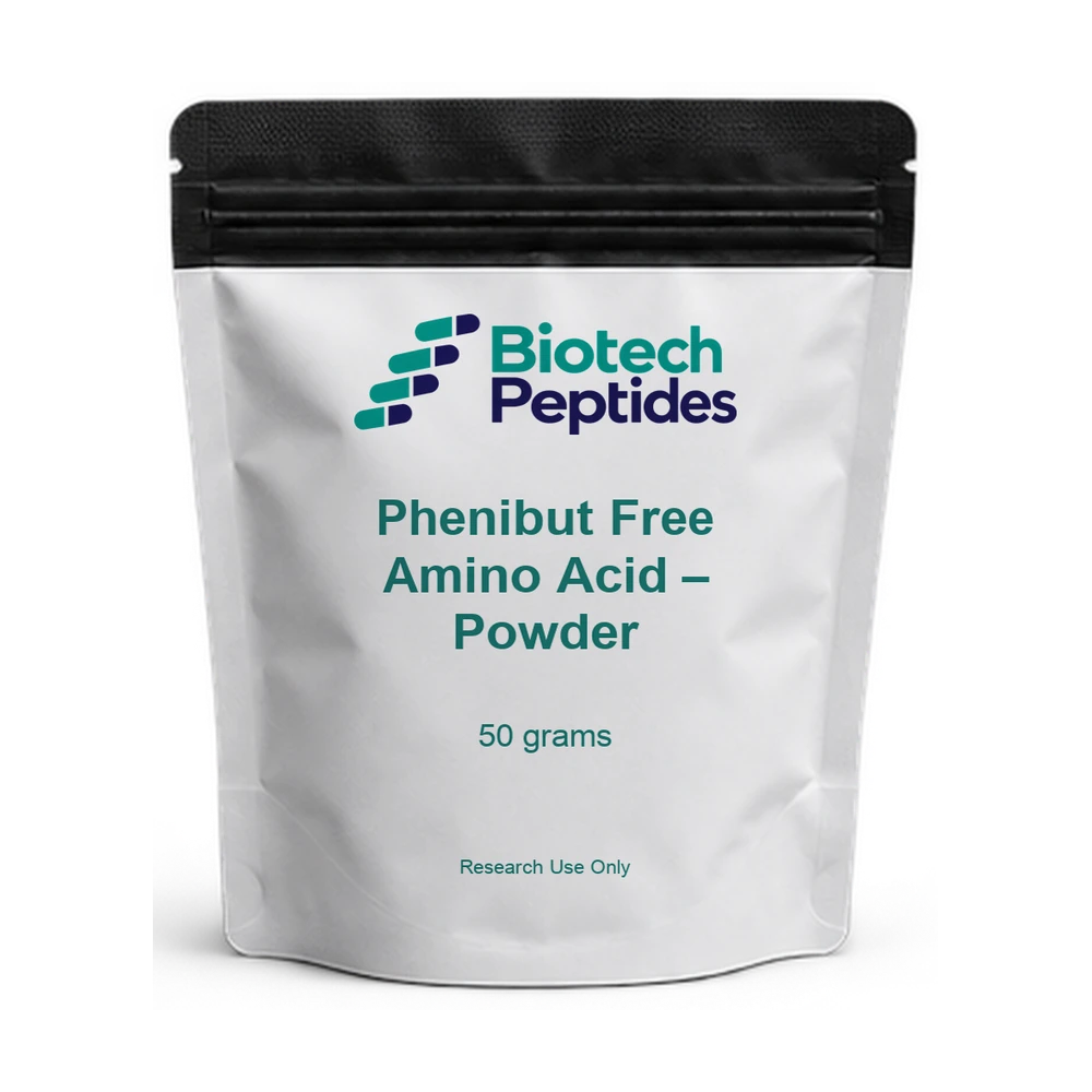 Phenibut Free Amino Acid – Powder, 50 grams — Biotech Peptides