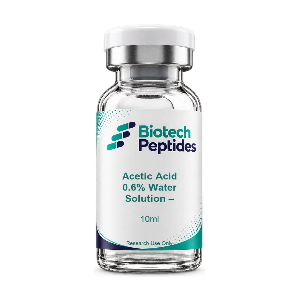 Acetic Acid 0.6% Water Solution – 10ml — Biotech Peptides