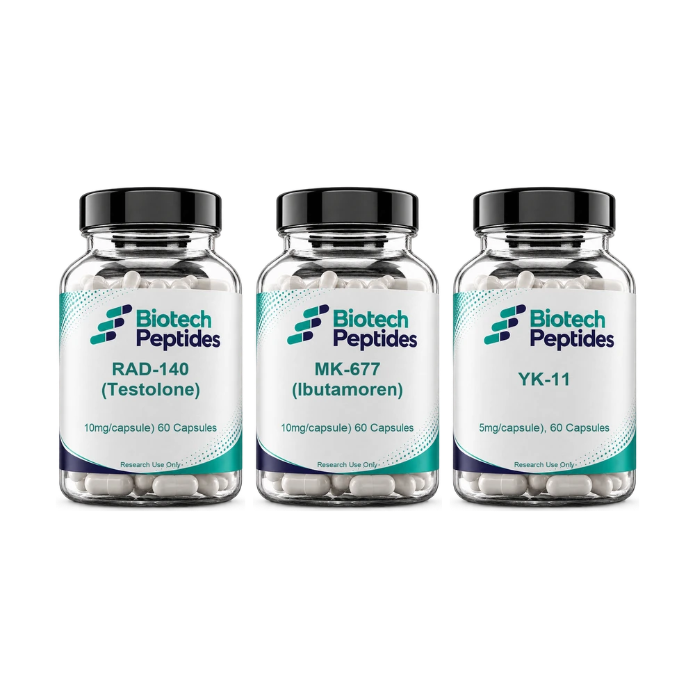 RAD-140 + MK-677 + YK-11 Value Pack — Biotech Peptides