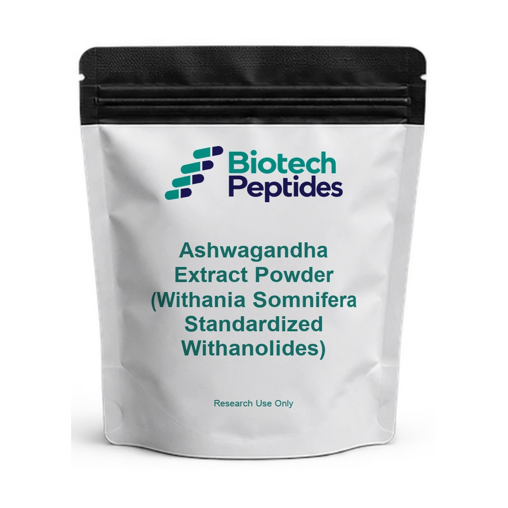 Ashwagandha Extract Powder (Withania Somnifera Standardized Withanolides) — Biotech Peptides