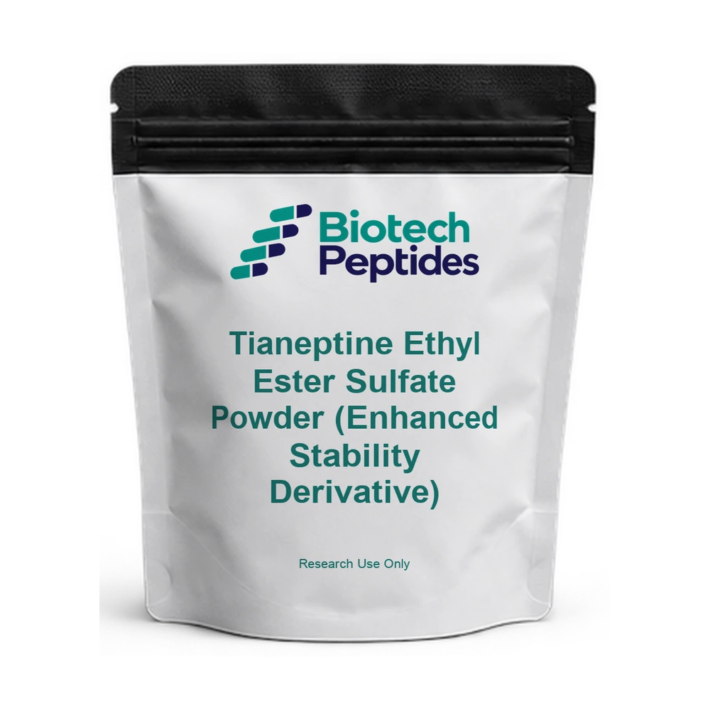 Tianeptine Ethyl Ester Sulfate Powder (Enhanced Stability Derivative) — Biotech Peptides