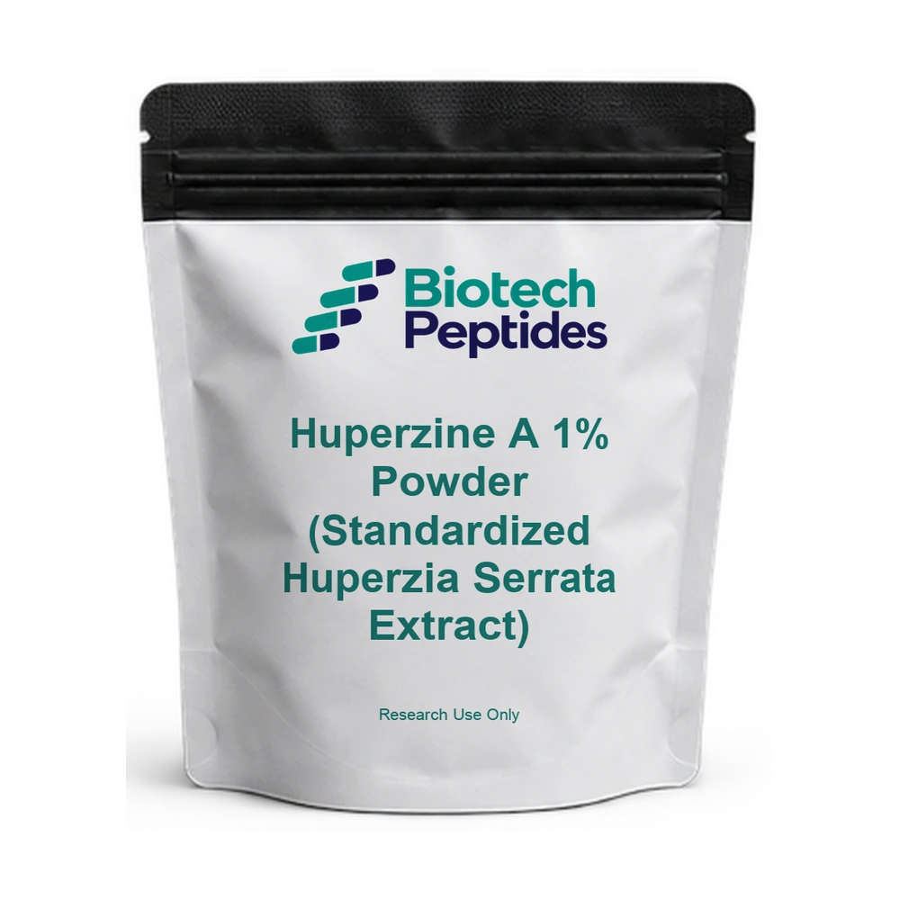 Huperzine A 1% Powder (Standardized Huperzia Serrata Extract) — Biotech Peptides