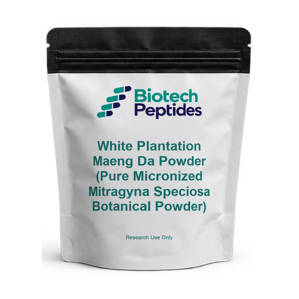 White Plantation Maeng Da Powder (Pure Micronized Mitragyna Speciosa Botanical Powder) — Biotech Peptides