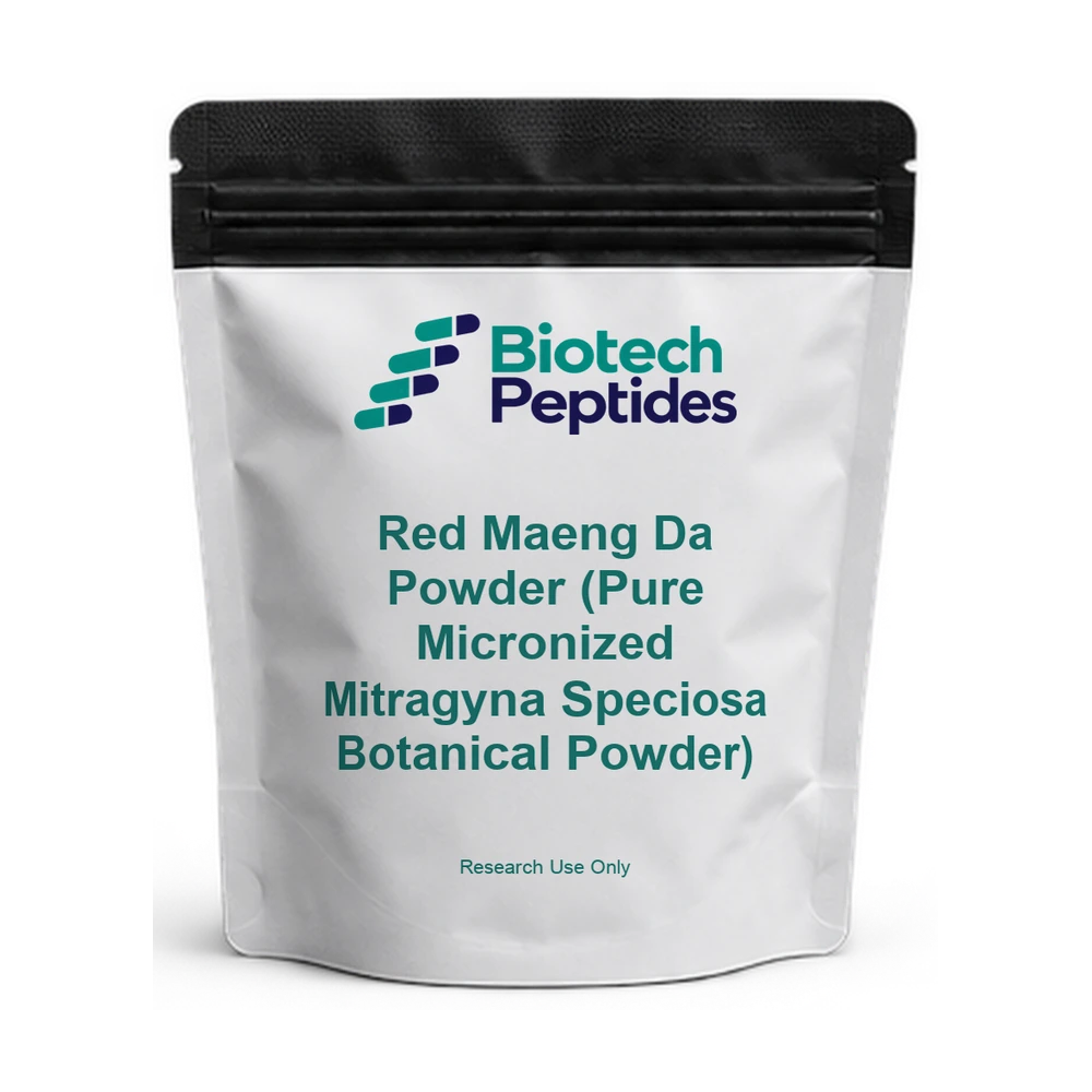 Red Maeng Da Powder (Pure Micronized Mitragyna Speciosa Botanical Powder) — Biotech Peptides